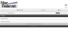 Tablet Screenshot of findfiltersfast.com